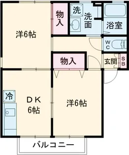 メゾンボヌールA【103号室】の間取り