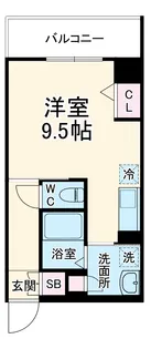 Alivis浦安【2階】の間取り