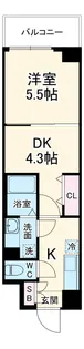 Alivis浦安【4階】の間取り