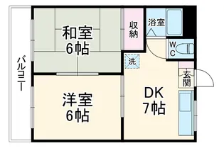 メゾン東宏(蕨)【3階】の間取り