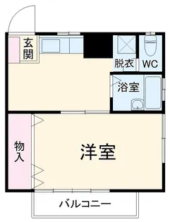 ボヌールメゾン【1階】の間取り