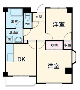 センチュリーコート緑【2階】の間取り