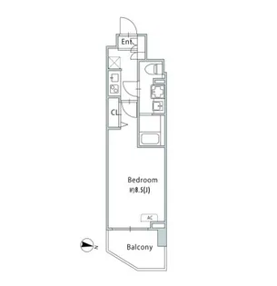 GRANPASEO青砥【10階】の間取り