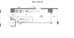 AELL亀有【7階】の間取り