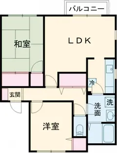 ラ・トーレ深大寺【C102号室】の間取り