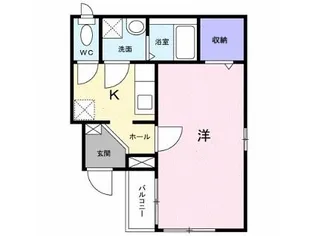 テラⅡ【103号室】の間取り