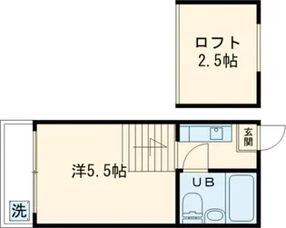 カーサアロージョ【2階】の間取り