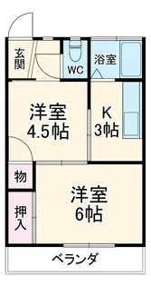 テラステンショウ【1階】の間取り