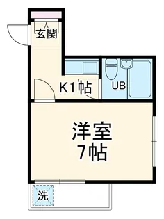 鶴見エクセア【304号室】の間取り