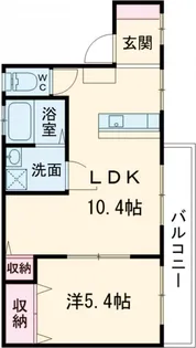 八木弐番館ビル【3階】の間取り