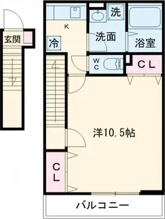リブリ・さくら大工【2階】の間取り