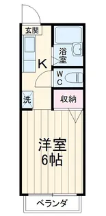 リンデンハイム宮代【1階】の間取り