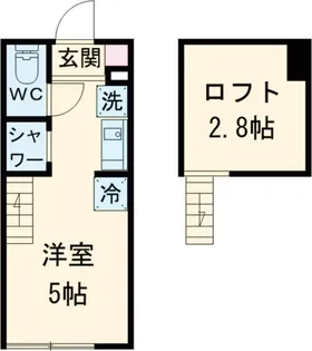 OTAS 代田橋【2階】の間取り