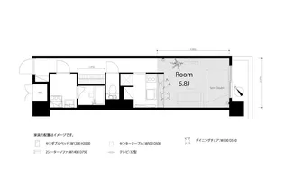 コープ野村王子【3階】の間取り