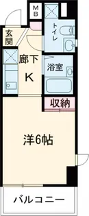 ラ・グラシューズ相模大野【4階】の間取り