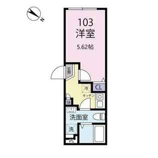 Exentia Motohasunuma【2階】の間取り