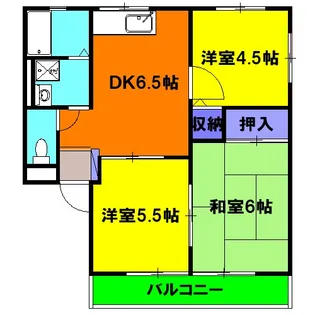 ラヴィ【1階】の間取り