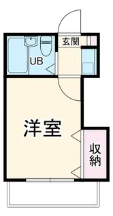 パレス海老名【1階】の間取り