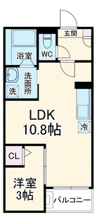 JACK UMATEⅡ【2階】の間取り