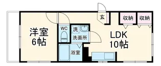 サミエール鷺沼【3階】の間取り