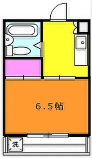 菊井コーポ【03020号室】の間取り