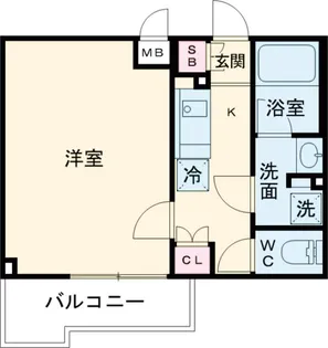 ルーブル練馬赤塚【5階】の間取り