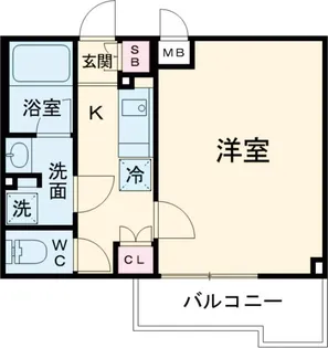 ルーブル練馬赤塚【4階】の間取り