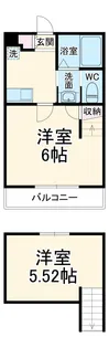 Will Grano岩槻【102号室】の間取り