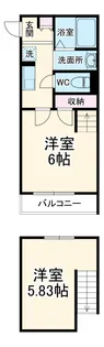Will Grano岩槻【2階】の間取り