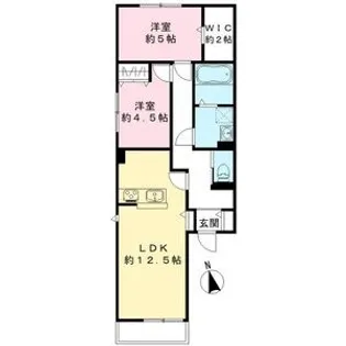 ユアメゾン速【2階】の間取り