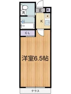 ロシェパルミ【1階】の間取り