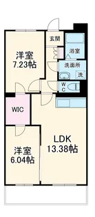 スウィートベル【1階】の間取り
