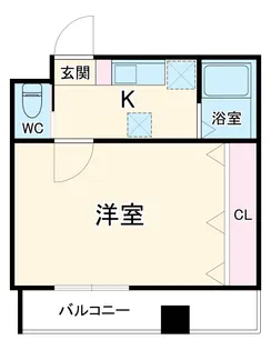 グランメゾン習志野【4階】の間取り