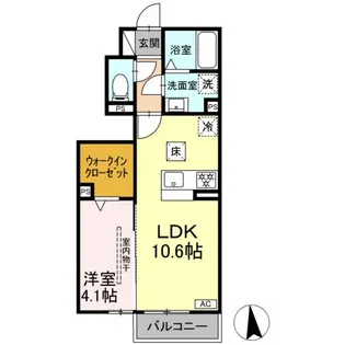 ステラ【1階】の間取り