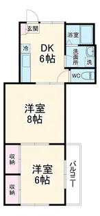 メゾン・リンデンバウム【2階】の間取り