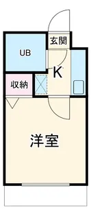 ジュネパレス松戸第524号【2階】の間取り