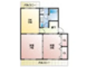 コンフォール広町Ⅱ【2階】の間取り