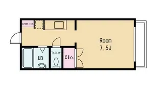 プリマベーラ【202号室】の間取り