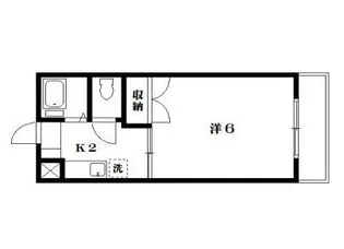 第3三池ビル【1階】の間取り