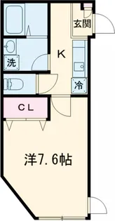 カーサ柴又【1階】の間取り