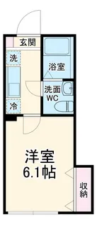 アザーレ・プラネ生田の丘【1階】の間取り