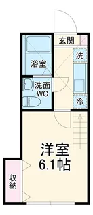 アザーレ・プラネ生田の丘【2階】の間取り