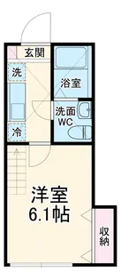 アザーレ・プラネ生田の丘【2階】の間取り