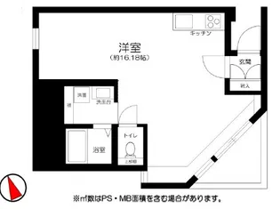 西大井テラス【3階】の間取り