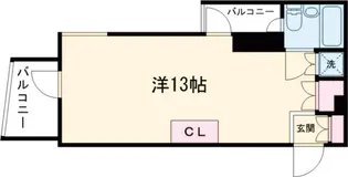ラティエラ武蔵小山【3階】の間取り