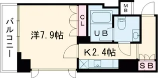 品川イースト【12階】の間取り