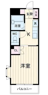 CASA菊名【1階】の間取り