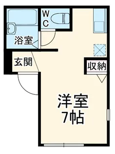 オリーブハウス菊名【1階】の間取り