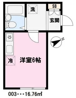 赤羽台ヒルズ【201号室】の間取り