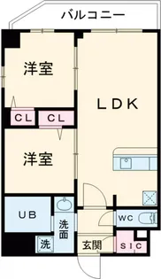 ALIVIS東瑞江【6階】の間取り